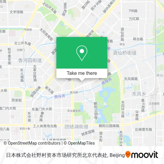 日本株式会社野村资本市场研究所北京代表处 map