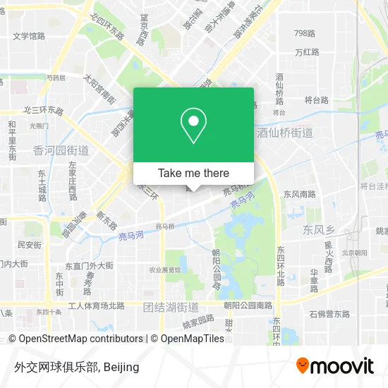 外交网球俱乐部 map