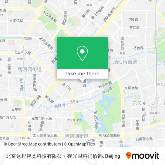 北京远程视觉科技有限公司视光眼科门诊部 map