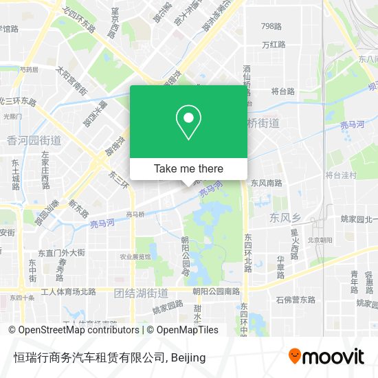 恒瑞行商务汽车租赁有限公司 map