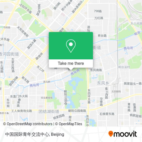 中国国际青年交流中心 map