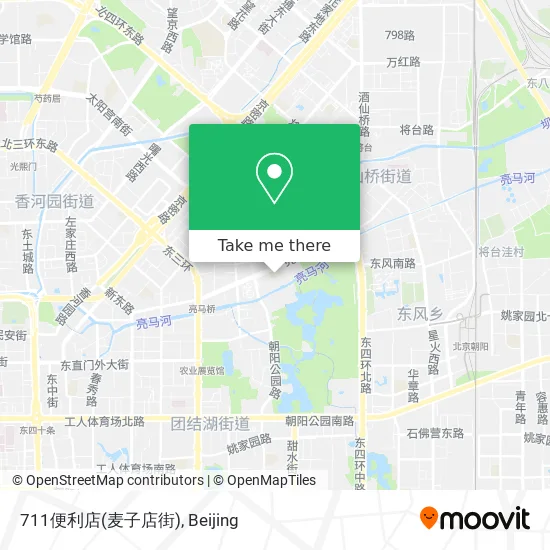 711便利店(麦子店街) map