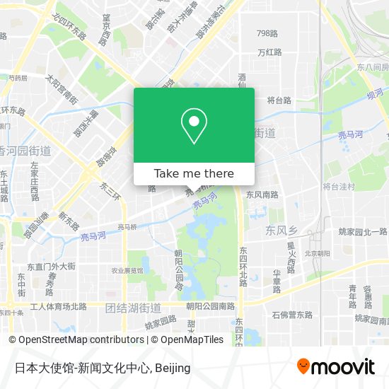 日本大使馆-新闻文化中心 map