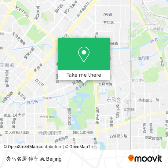 亮马名居-停车场 map