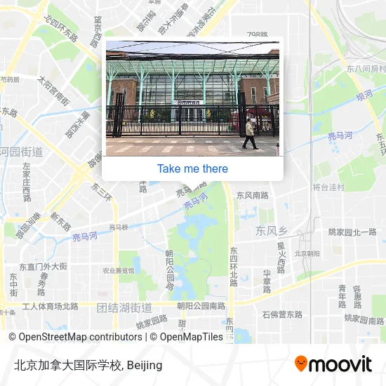 北京加拿大国际学校 map