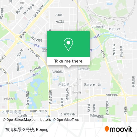 东润枫景-3号楼 map