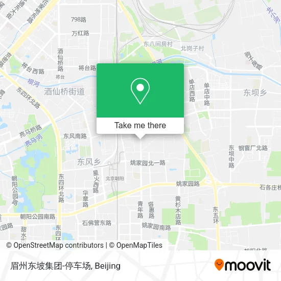 眉州东坡集团-停车场 map
