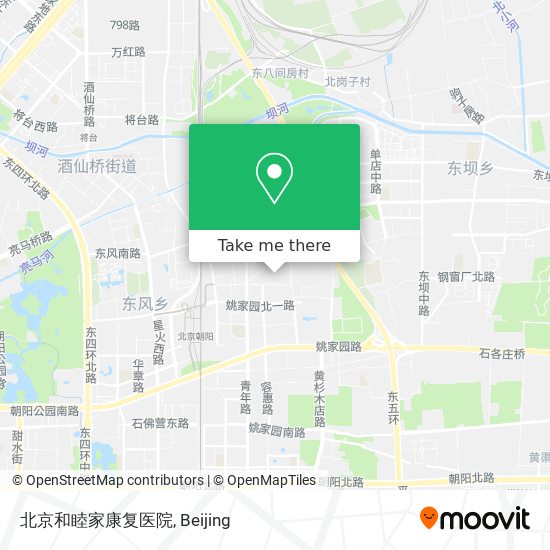 北京和睦家康复医院 map