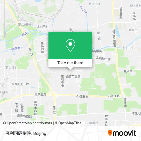 保利国际影院 map