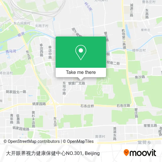 大开眼界视力健康保健中心NO.301 map