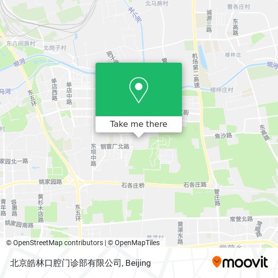北京皓林口腔门诊部有限公司 map