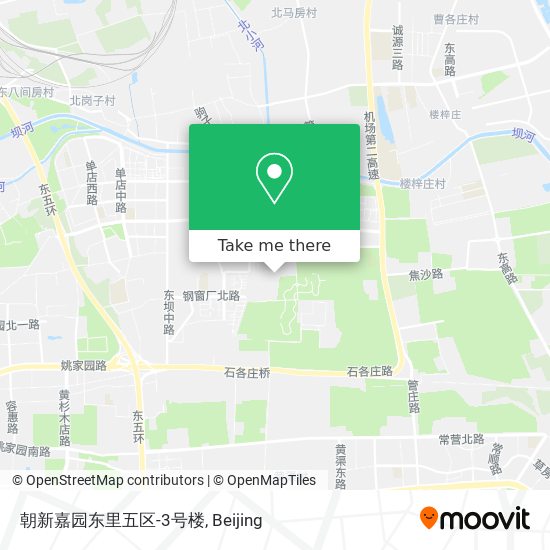 朝新嘉园东里五区-3号楼 map