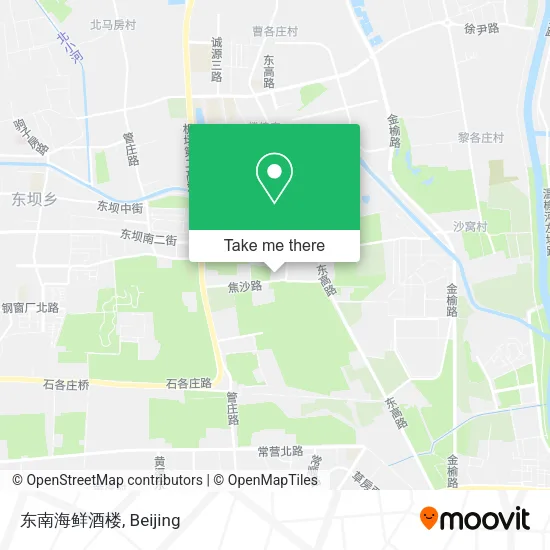 东南海鲜酒楼 map