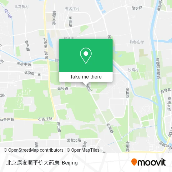 北京康友顺平价大药房 map