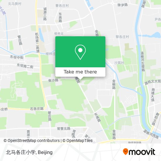 北马各庄小学 map
