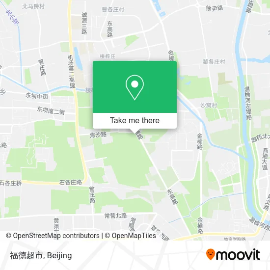 福德超市 map