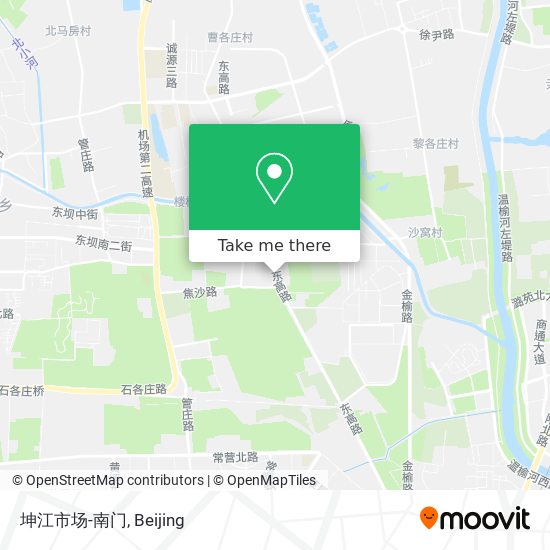 坤江市场-南门 map