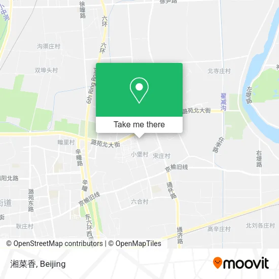 湘菜香 map
