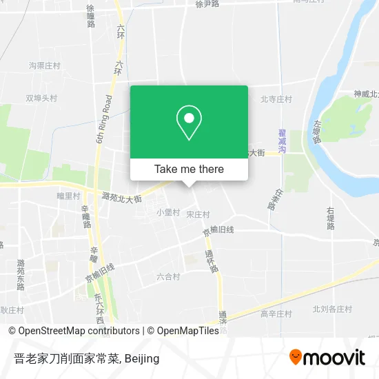 晋老家刀削面家常菜 map