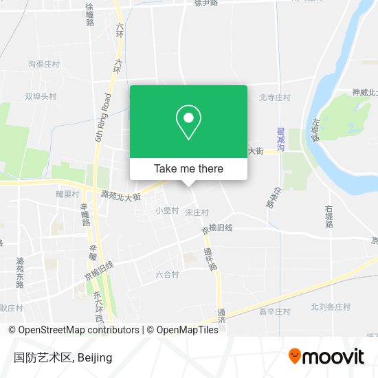 国防艺术区 map