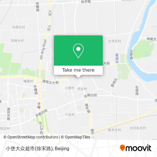 小堡大众超市(徐宋路) map