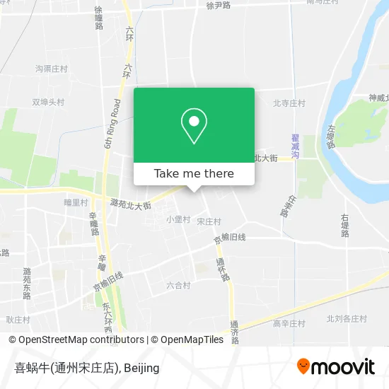 喜蜗牛(通州宋庄店) map