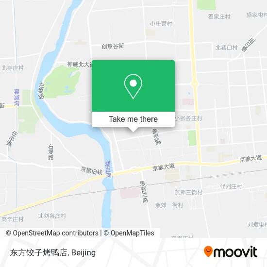 东方饺子烤鸭店 map
