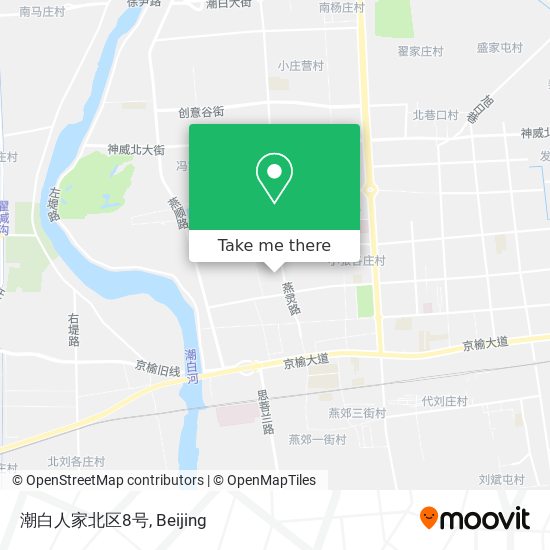 潮白人家北区8号 map