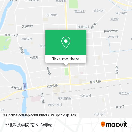华北科技学院-南区 map