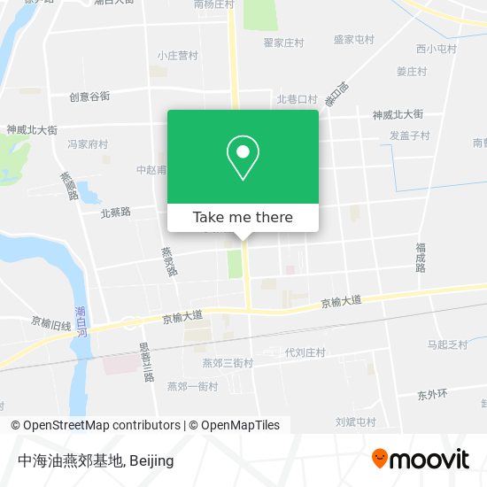 中海油燕郊基地 map