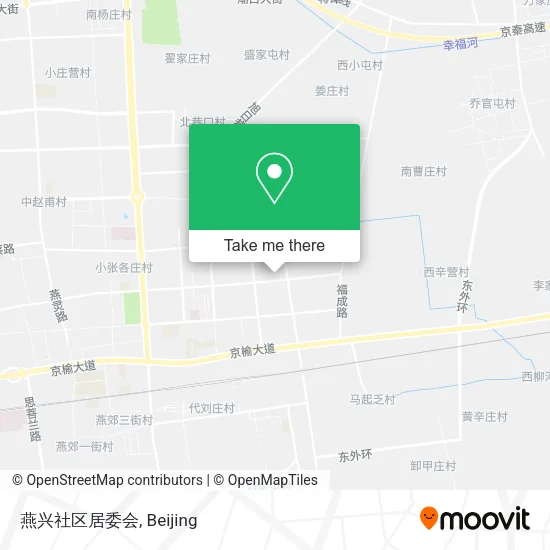 燕兴社区居委会 map