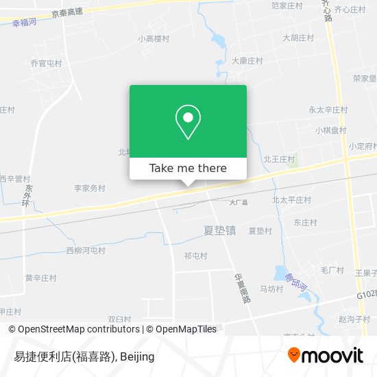 易捷便利店(福喜路) map