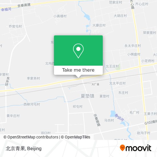 北京青果 map