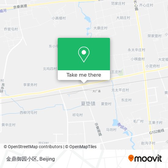 金鼎御园小区 map
