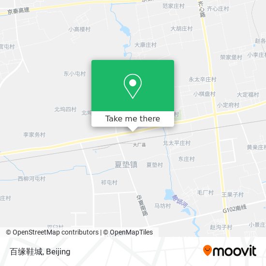 百缘鞋城 map