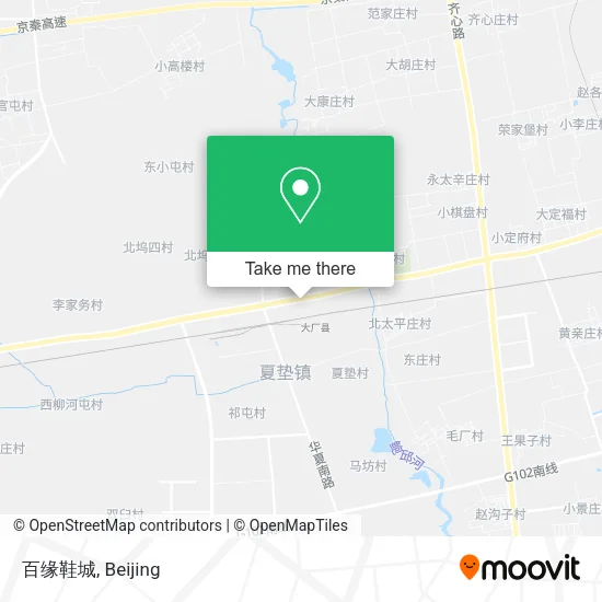 百缘鞋城 map
