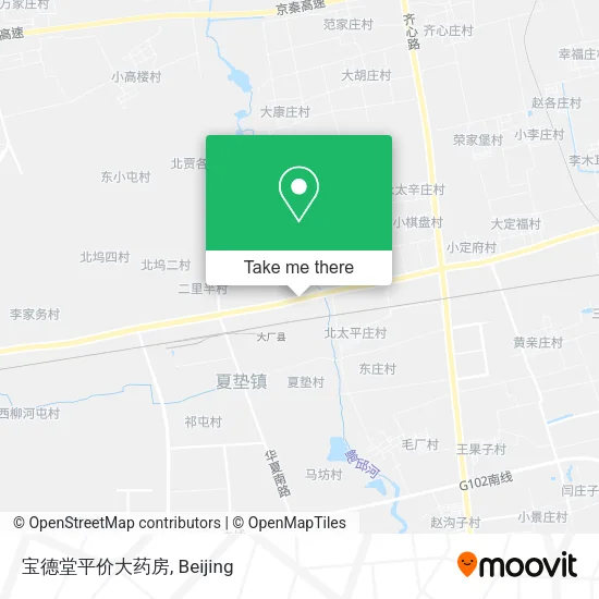 宝德堂平价大药房 map