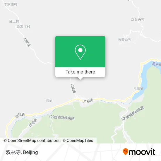 双林寺 map