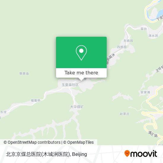 北京京煤总医院(木城涧医院) map