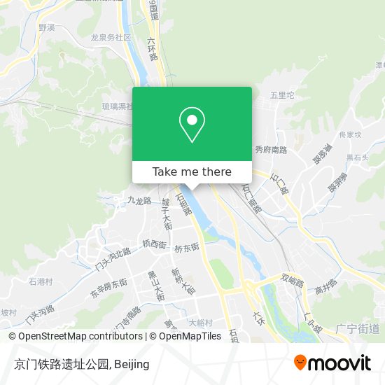 京门铁路遗址公园 map
