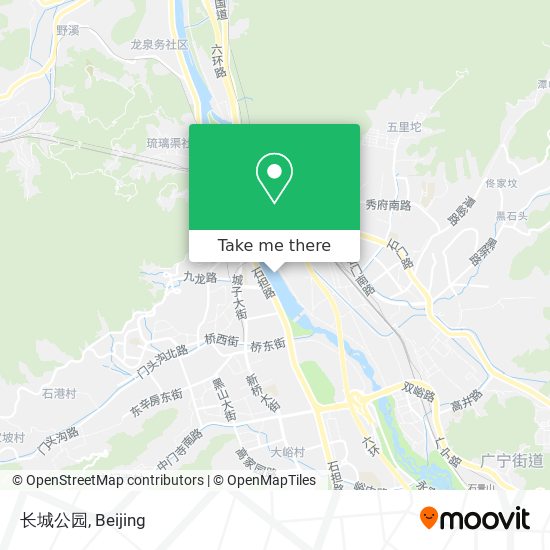 长城公园 map