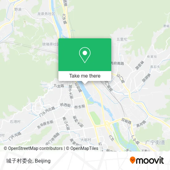 城子村委会 map