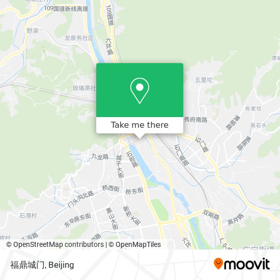 福鼎城门 map