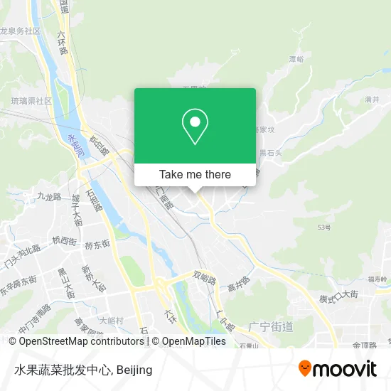 水果蔬菜批发中心 map