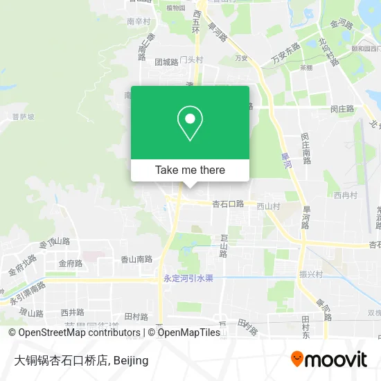 大铜锅杏石口桥店 map