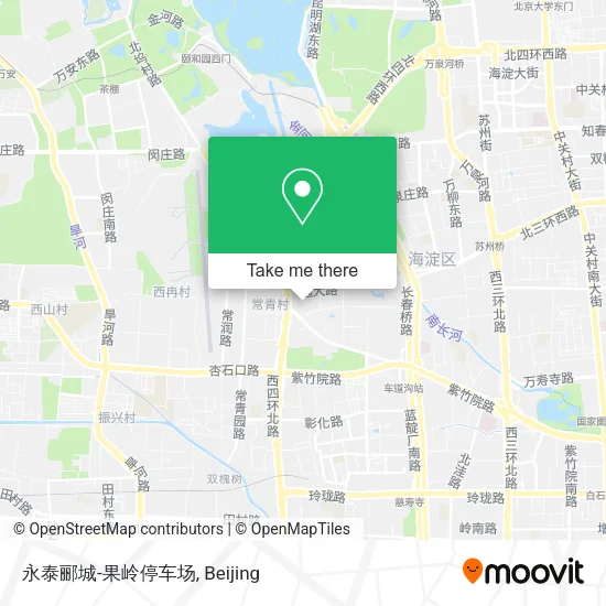 永泰郦城-果岭停车场 map