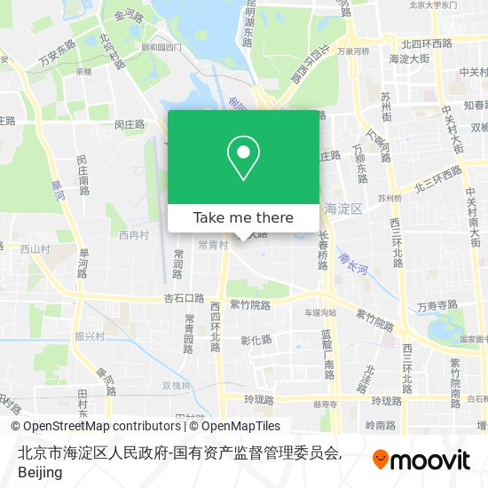 北京市海淀区人民政府-国有资产监督管理委员会 map