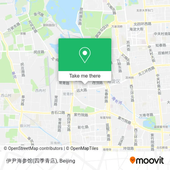 伊尹海参馆(四季青店) map