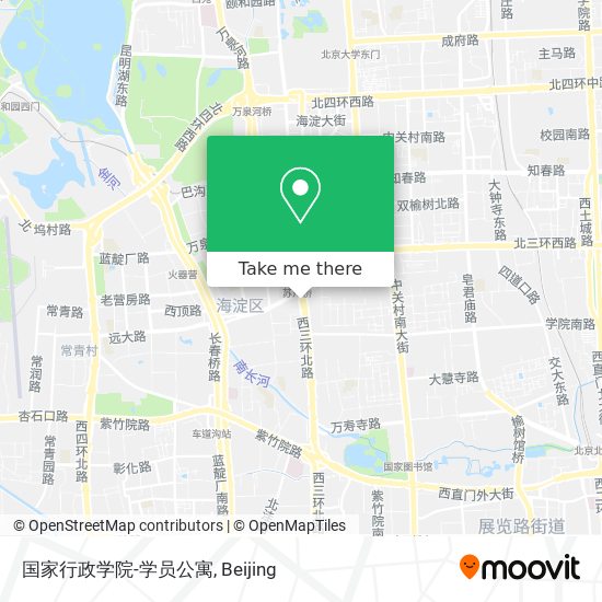 国家行政学院-学员公寓 map