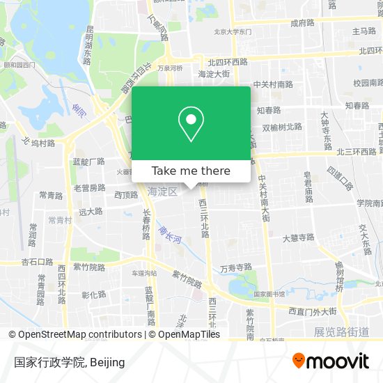 国家行政学院 map